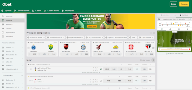 20 bet login